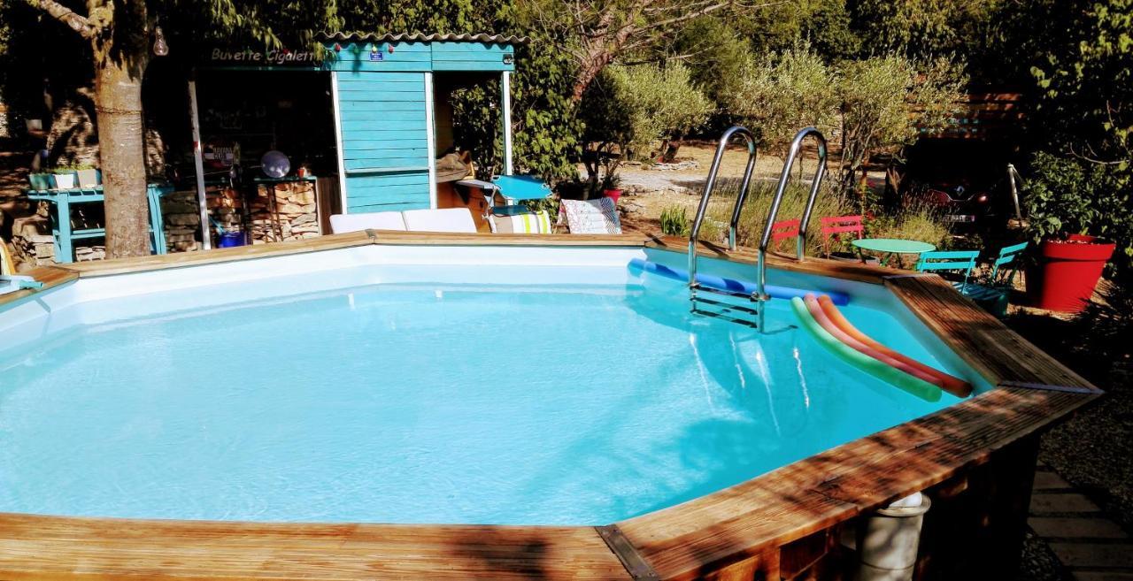 Bed and Breakfast Nimes En Garrigues Exteriér fotografie